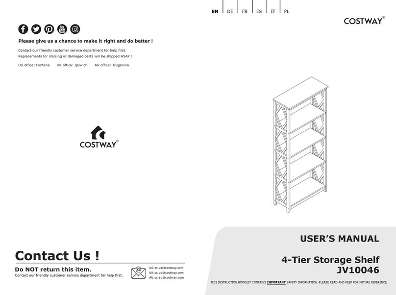Costway JV10046 User manual