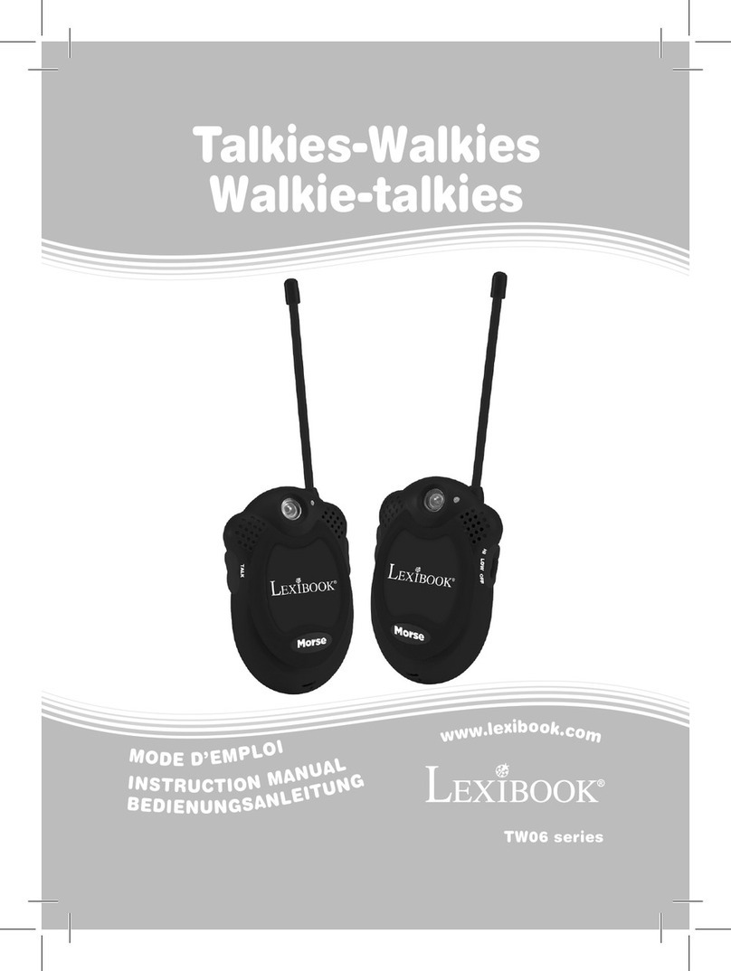 LEXIBOOK TW06 Series instruction manual