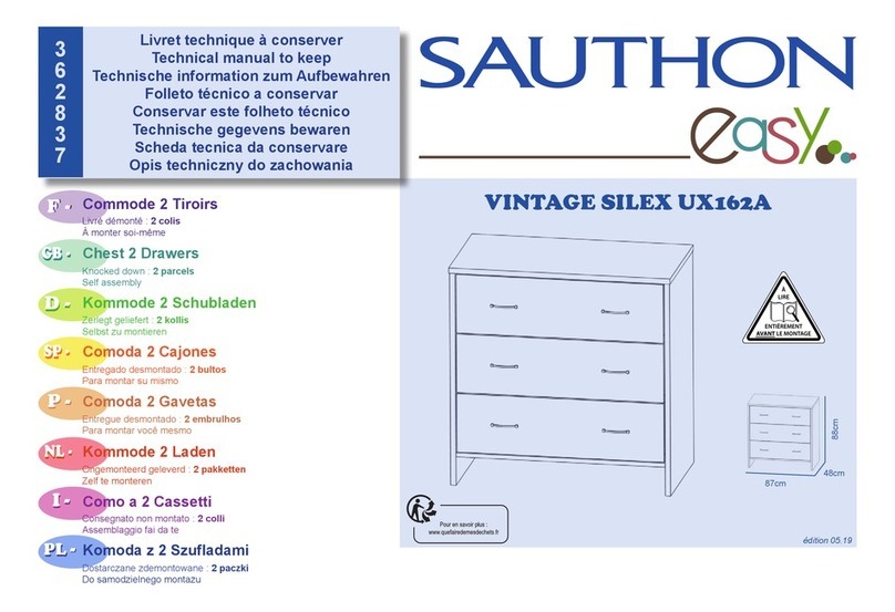 SAUTHON easy VINTAGE SILEX UX162A User manual