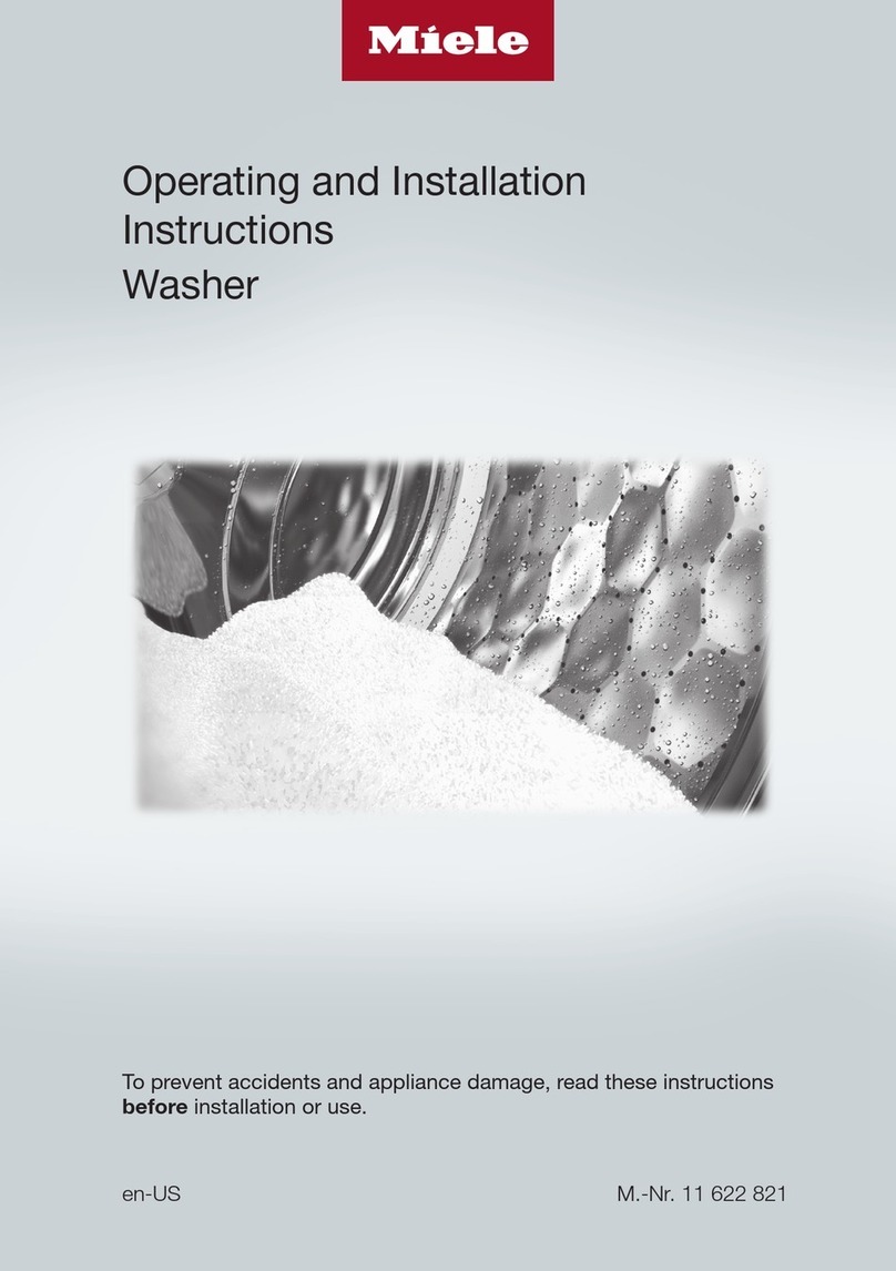 Miele WWD 660 WCS User manual