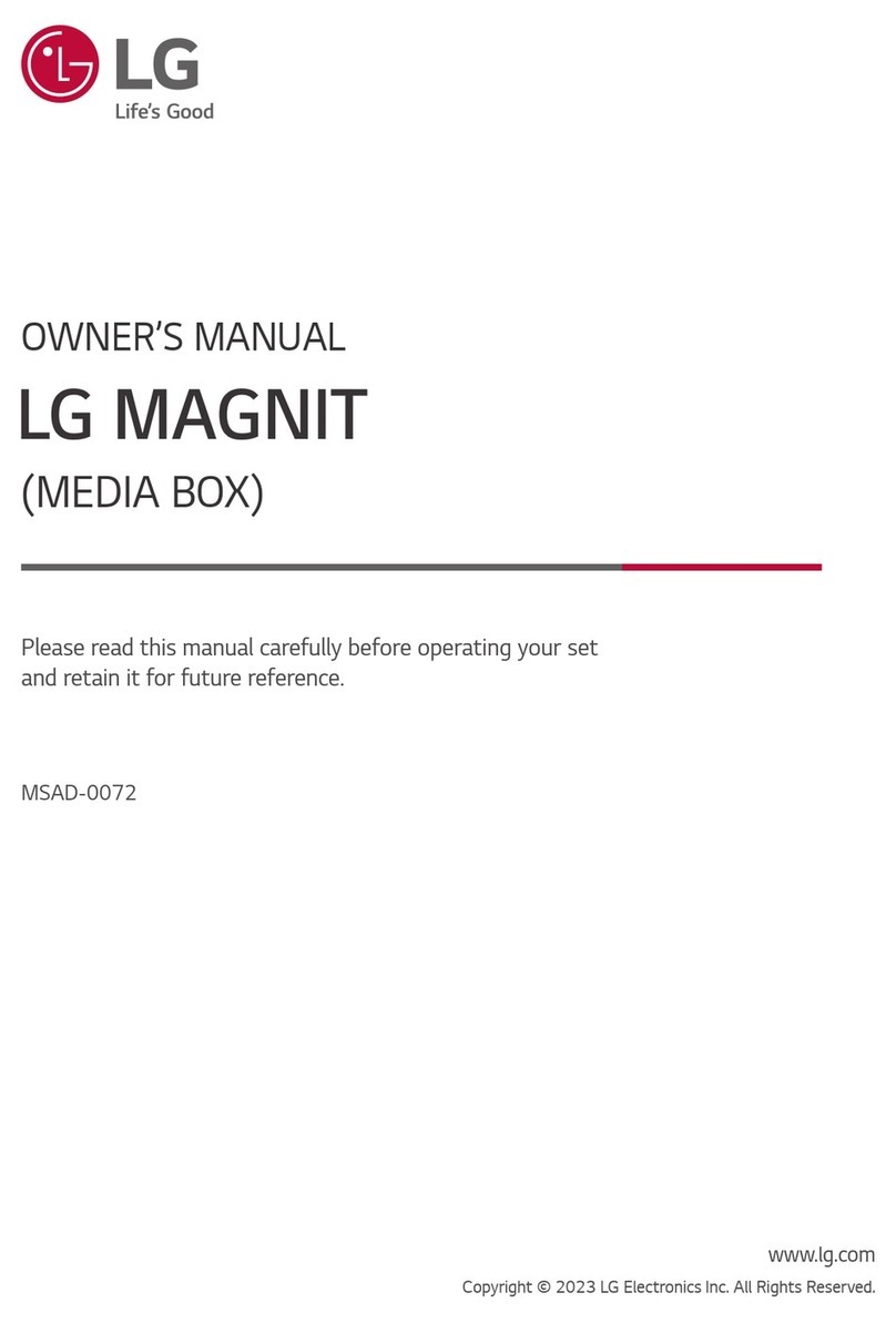 LG Magnit MSAD-0072 User manual