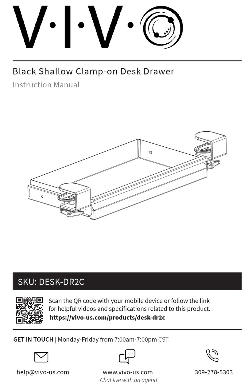 Vivo DESK-DR2C instruction manual