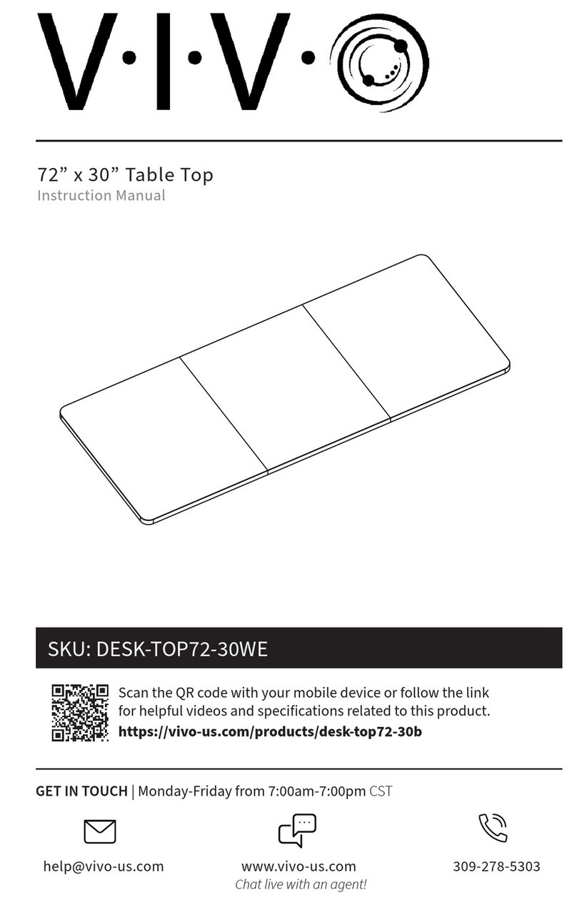 Vivo DESK-TOP72-30WE User manual