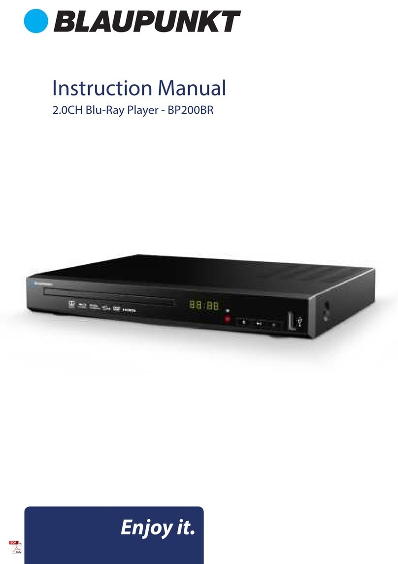 Blaupunkt BP200BR instruction manual