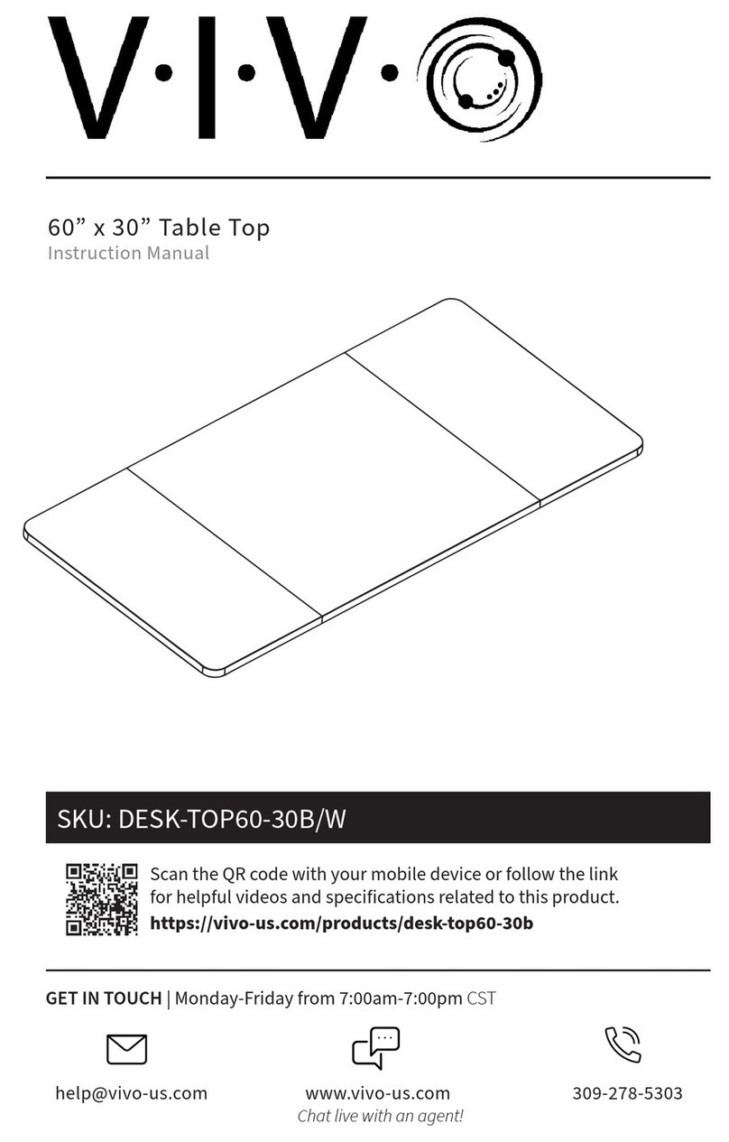 Vivo DESK-TOP60-30B User manual