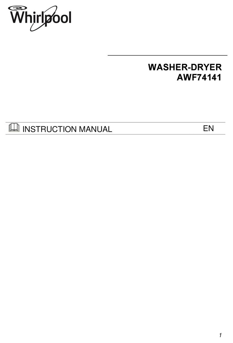 Whirlpool AWF74141 User manual