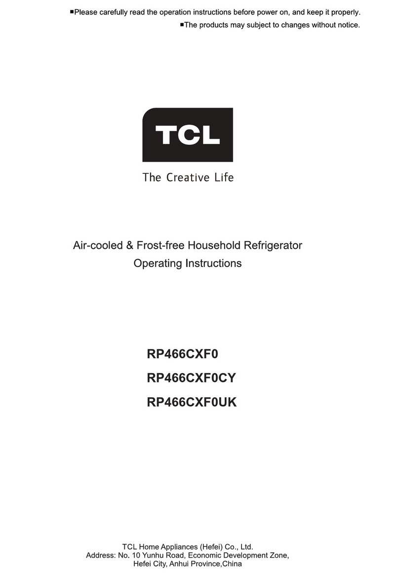 TCL RP466CXF0 User manual