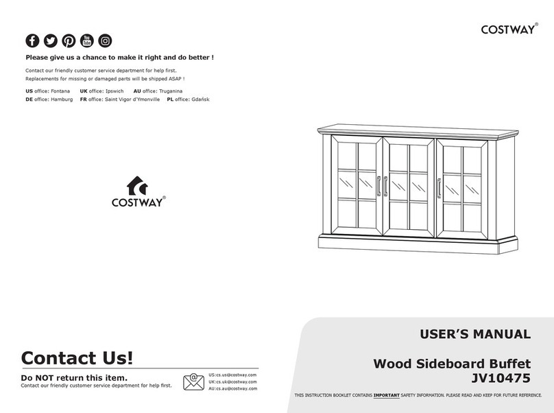 Costway JV10475 user manual Costway JV10475 user manual