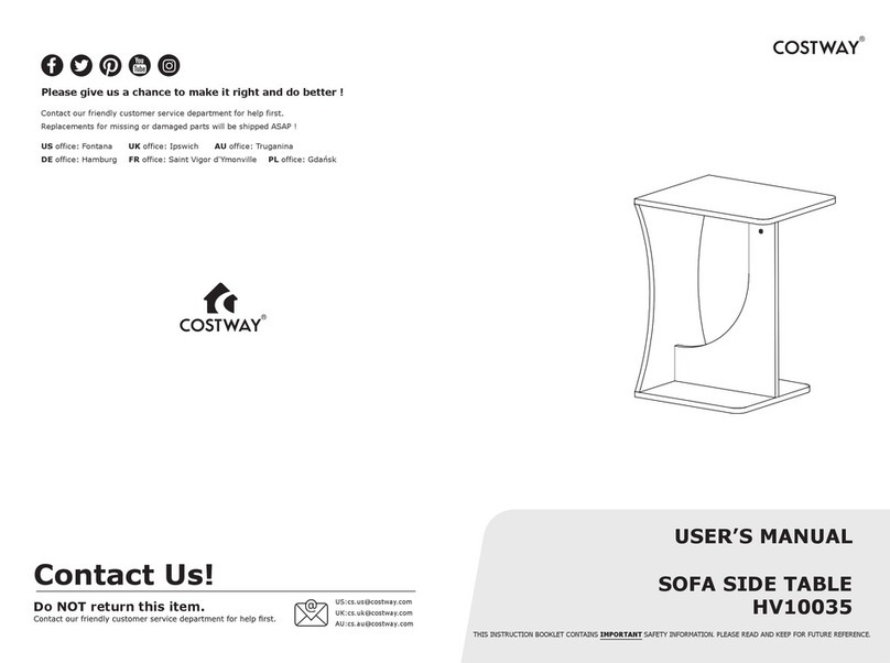 Costway HV10035 user manual