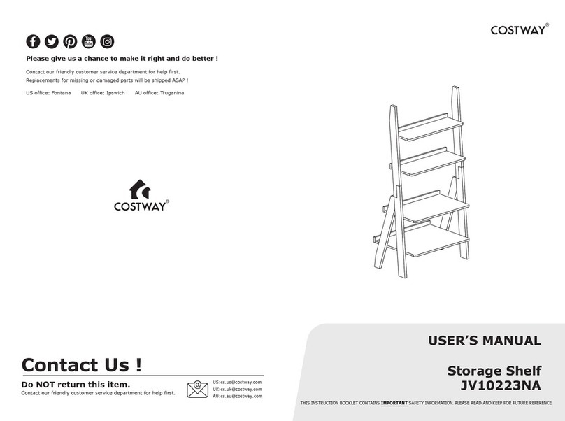 Costway JV10223NA User manual