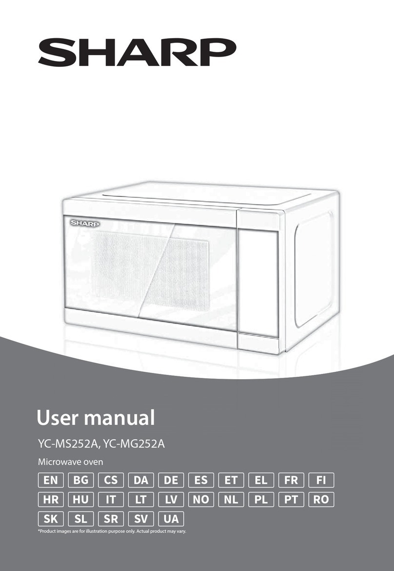 Sharp YC-MS252AU-S User manual
