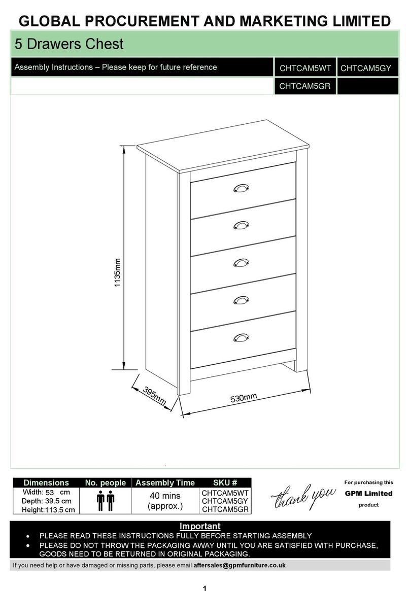 GPM CHTCAM5WT User manual