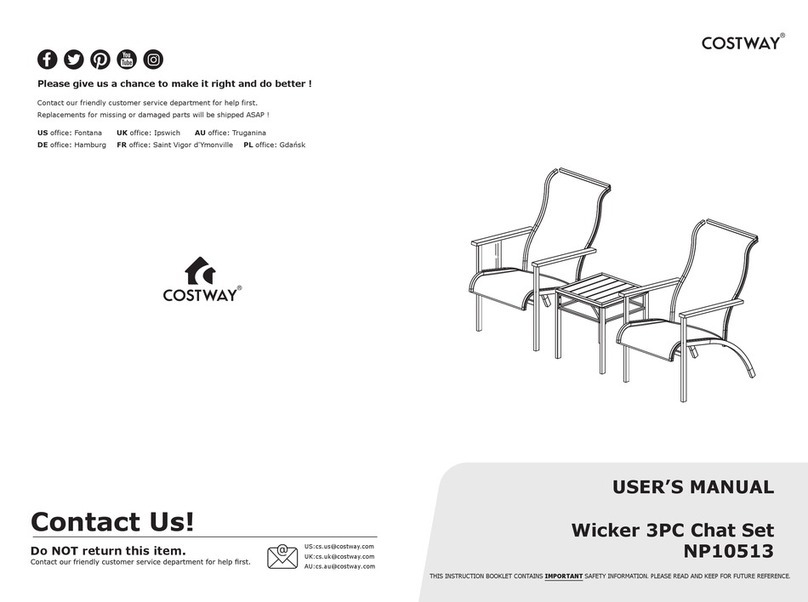 Costway NP10513 User manual