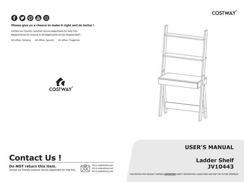 Costway JV10443 user manual Costway JV10443 user manual
