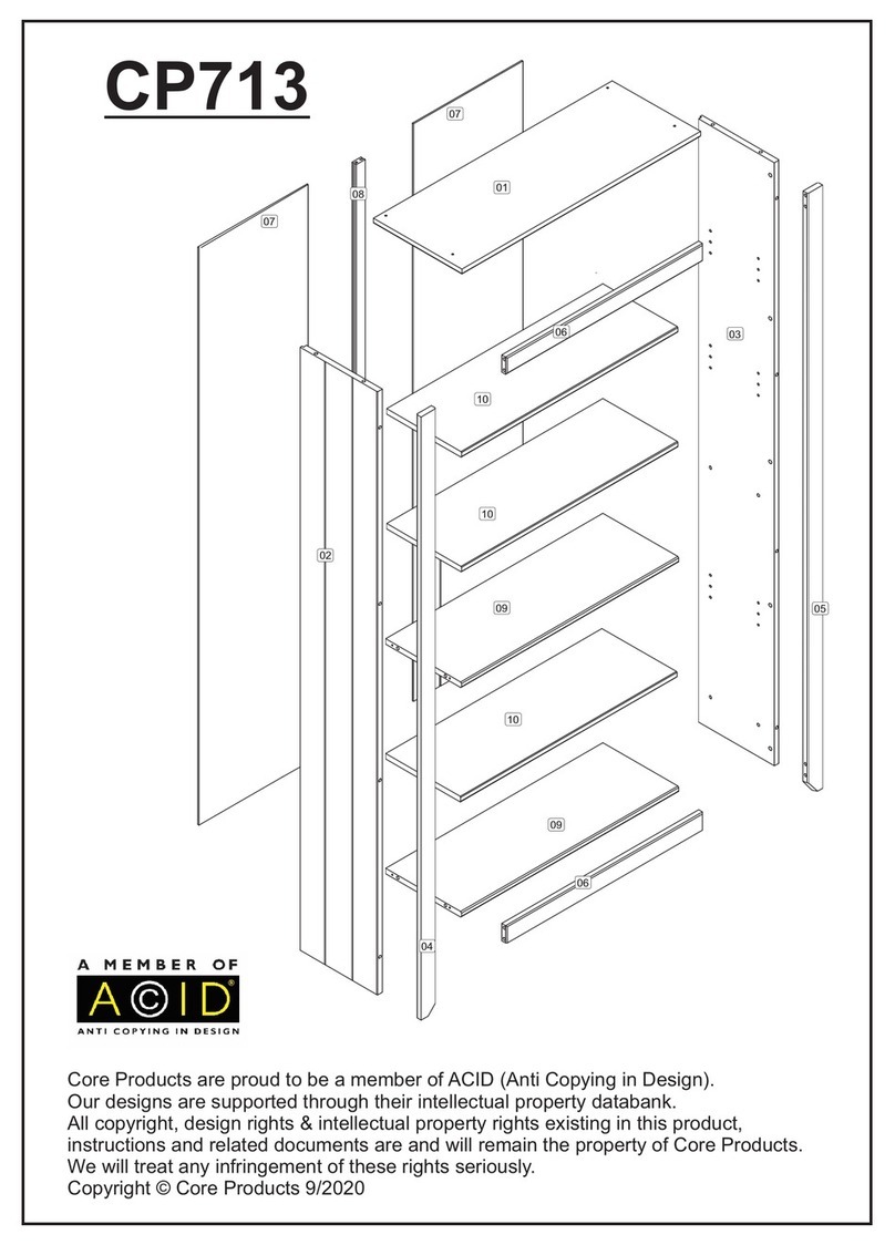 ACID Core Products CP713 manual ACID Core Products CP713 manual