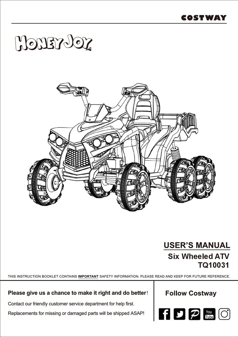 Costway HONEY JOY TQ10031 User manual Costway HONEY JOY TQ10031 User manual