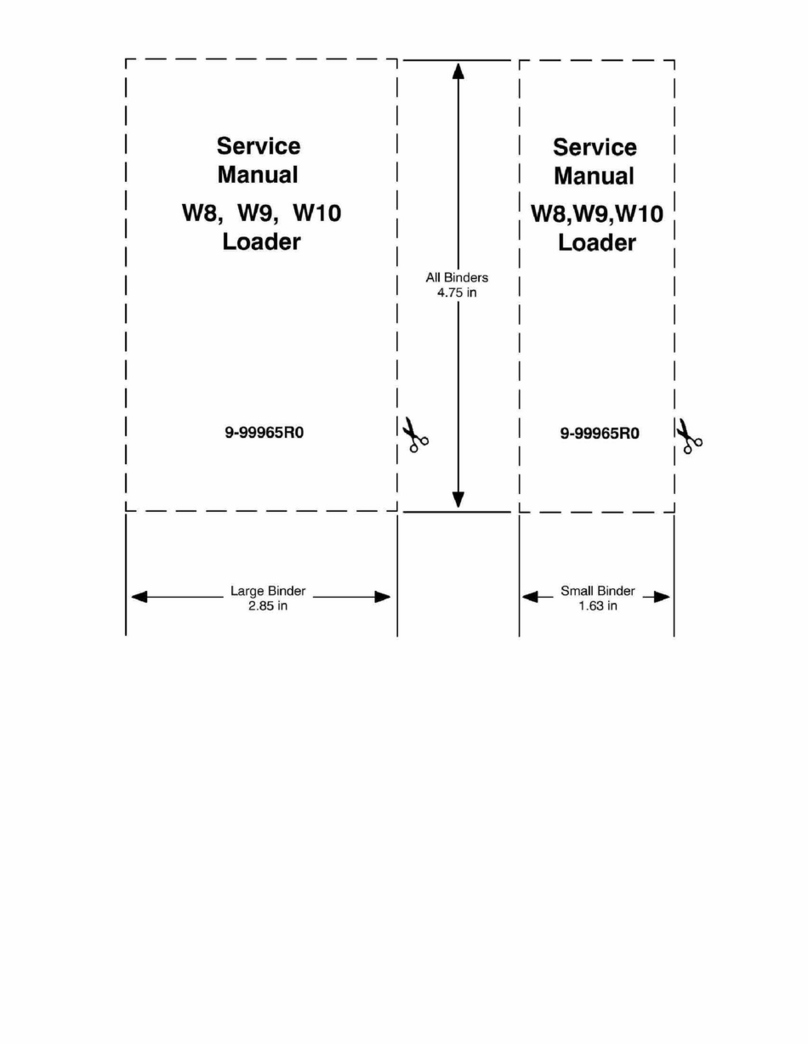 Case W9 Service manual