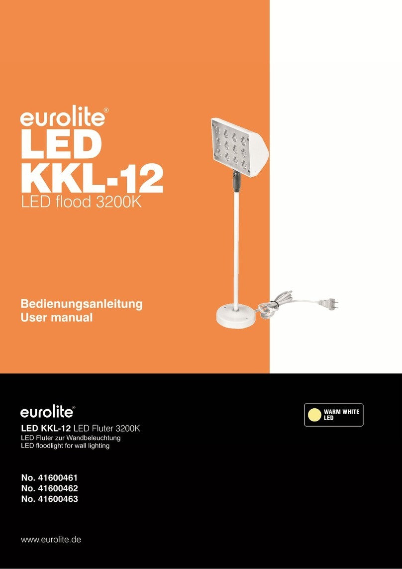 EuroLite LED KKL-12 User manual