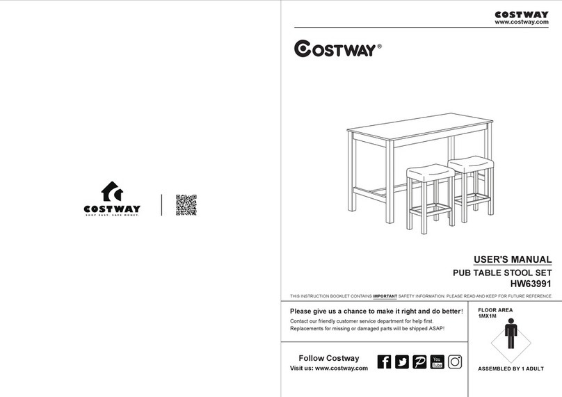 Costway HW63991 user manual