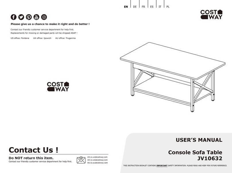 Costway JV10632 user manual