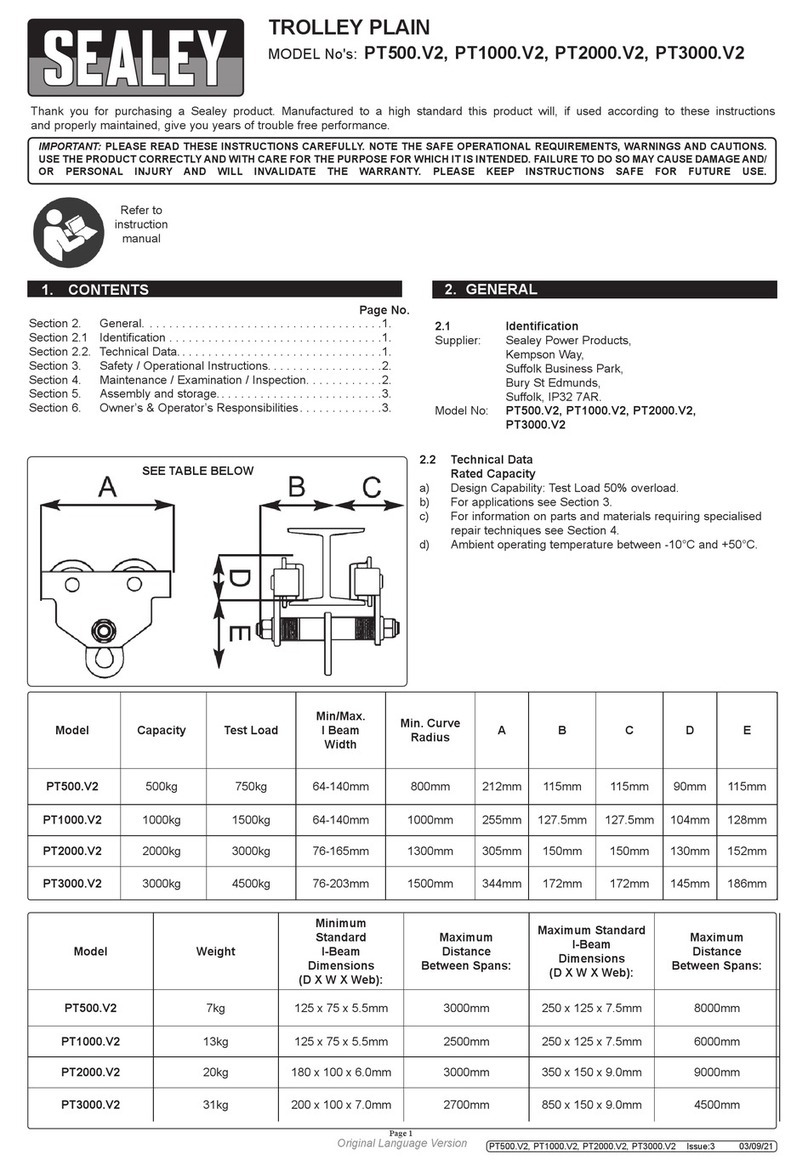 Sealey PT500.V2 manual