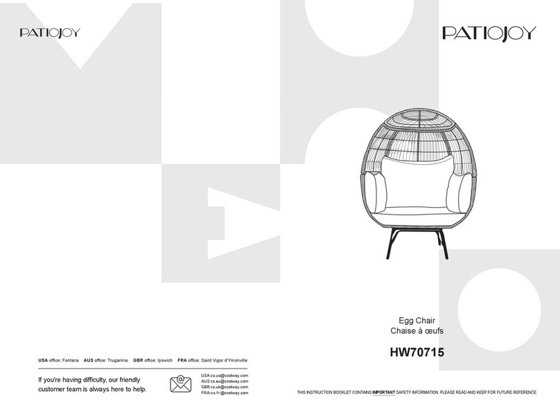 PATIOJOY HW70715 User manual