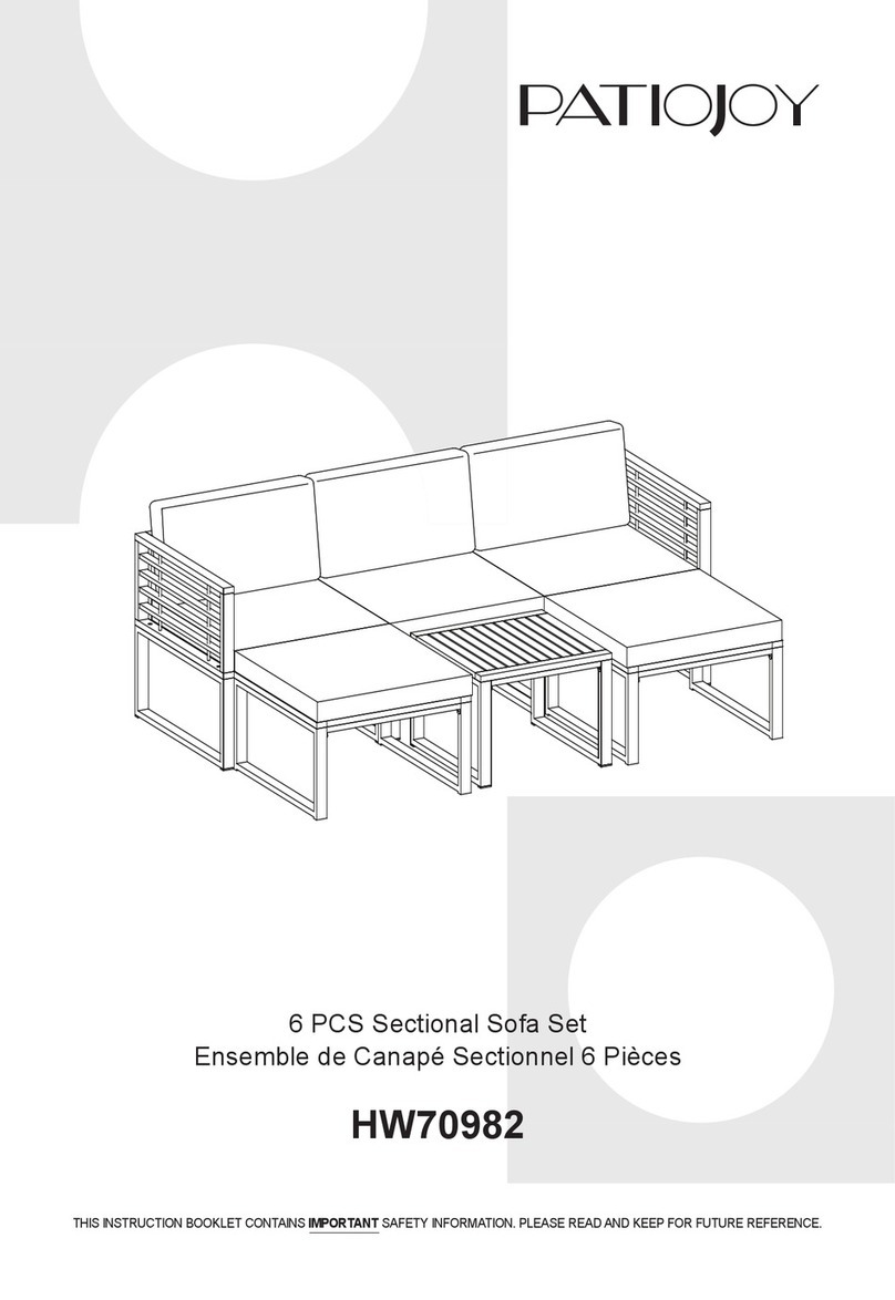 PATIOJOY HW70982 User manual PATIOJOY HW70982 User manual