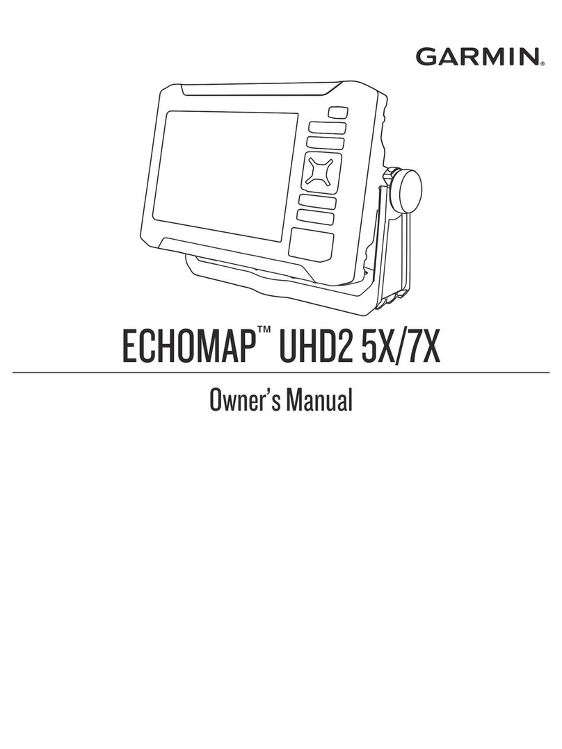 Garmin ECHOMAP UHD2 7X User manual