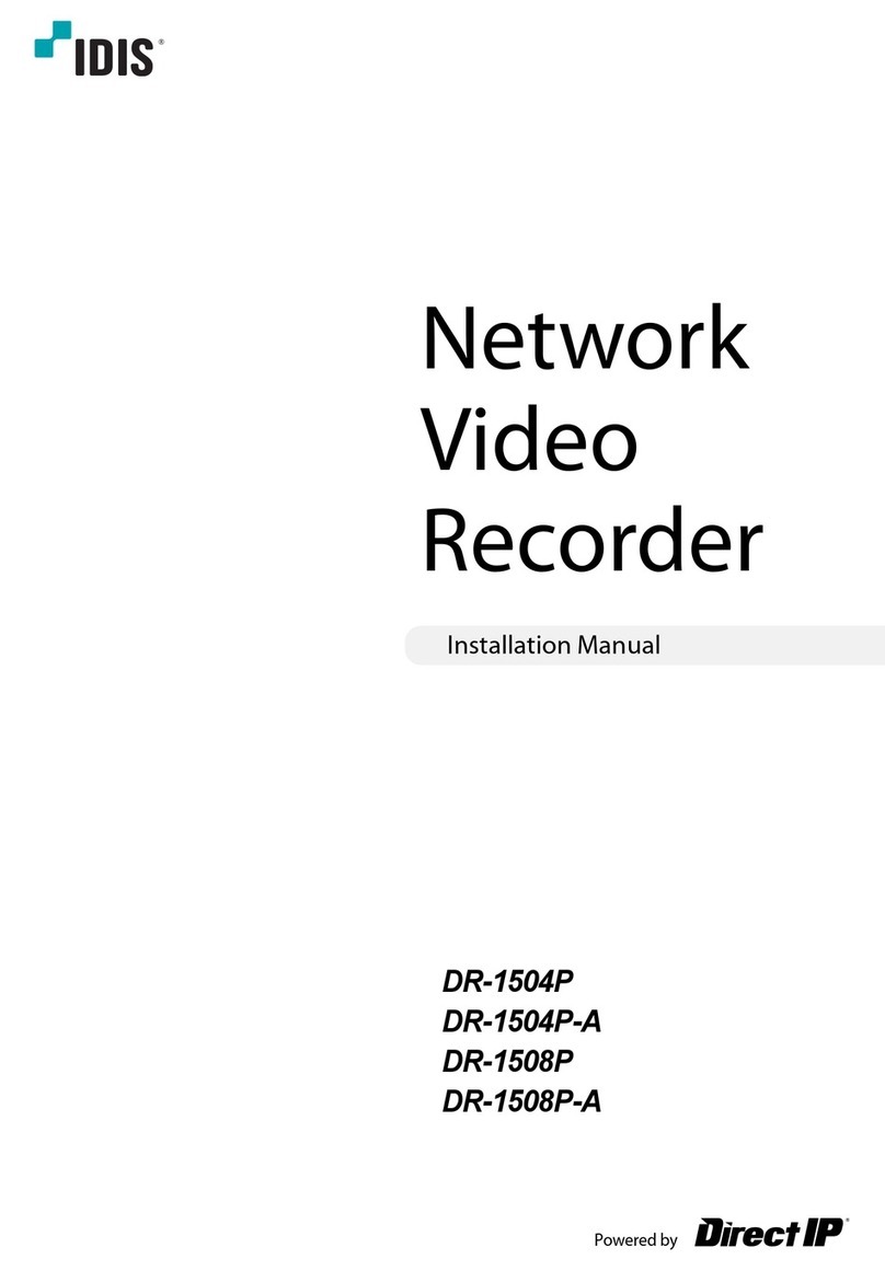 Idis DR-1504P-A User manual