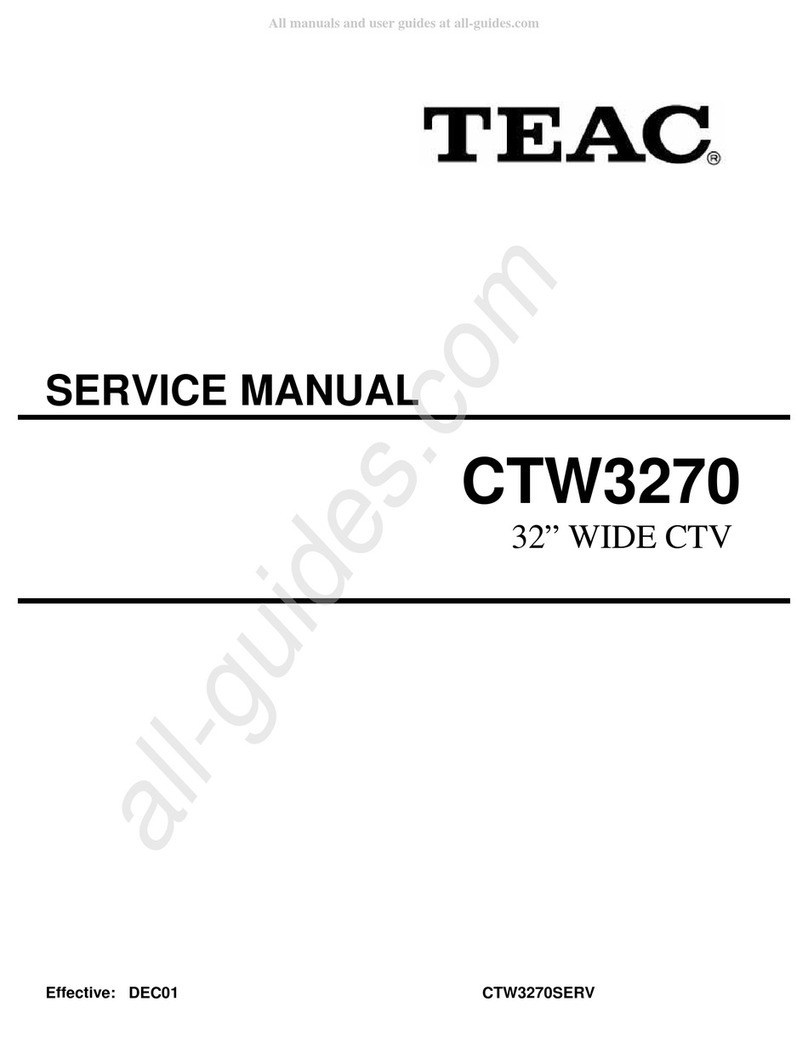 Teac CT-W3270 User manual