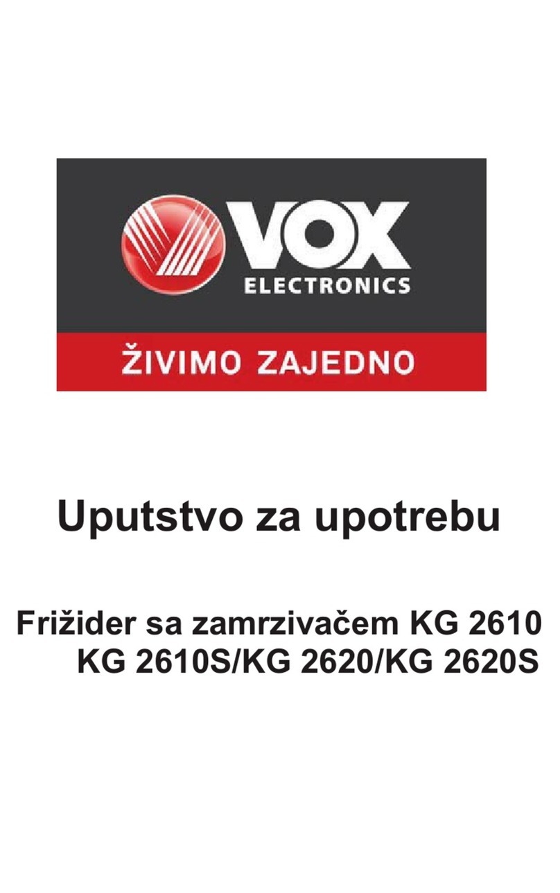 VOX electronics KG 2610 User manual
