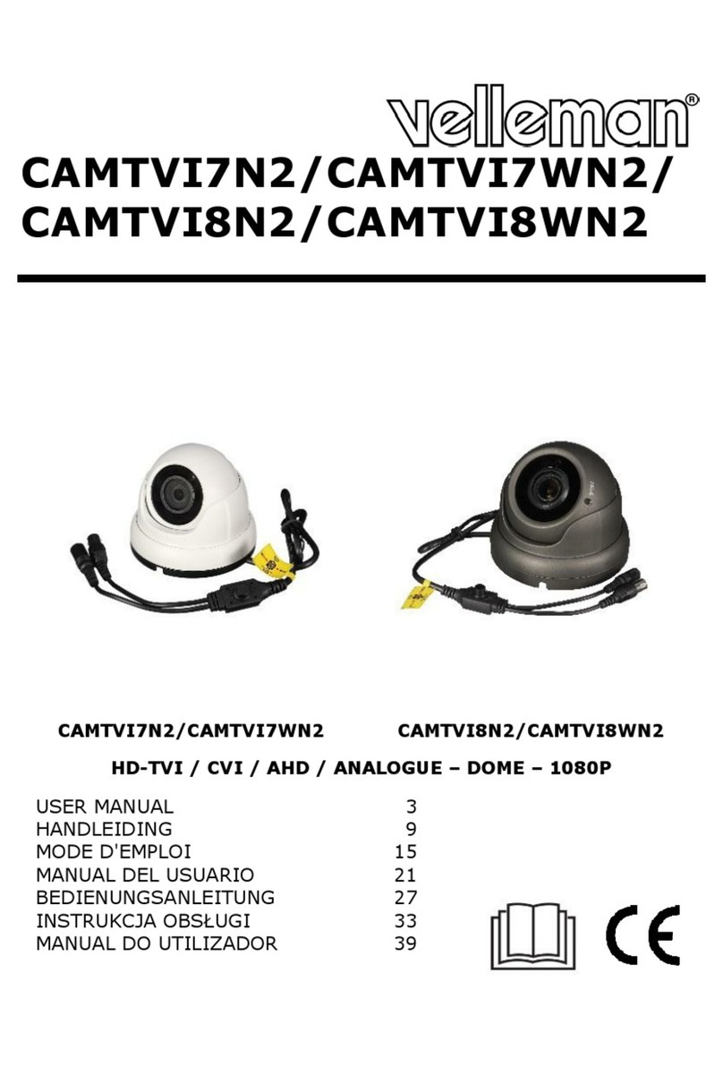 Velleman CAMTVI7N2 User manual