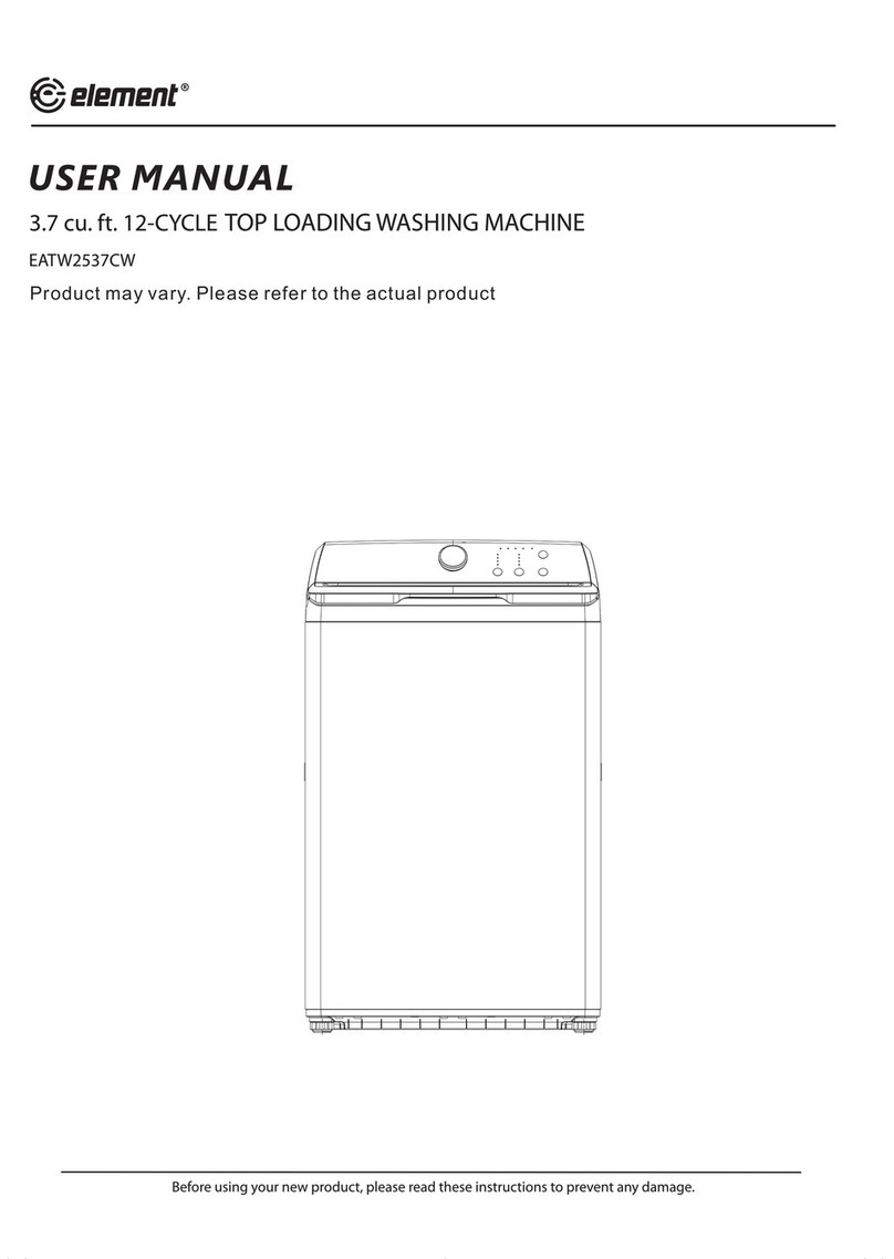 Element EATW2537CW user manual