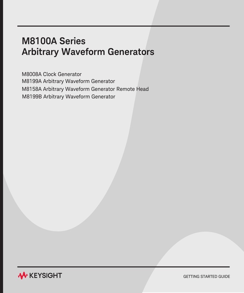 Keysight M8199B User manual