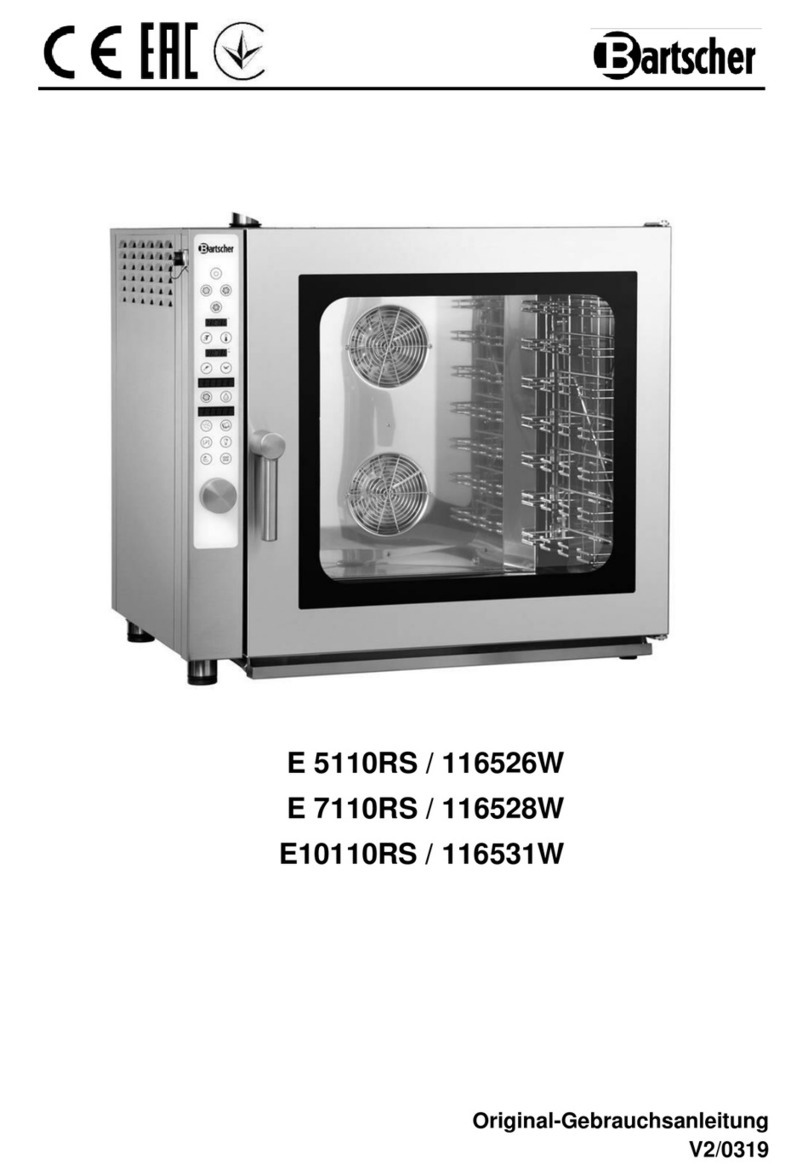 Bartscher E10110RS User manual