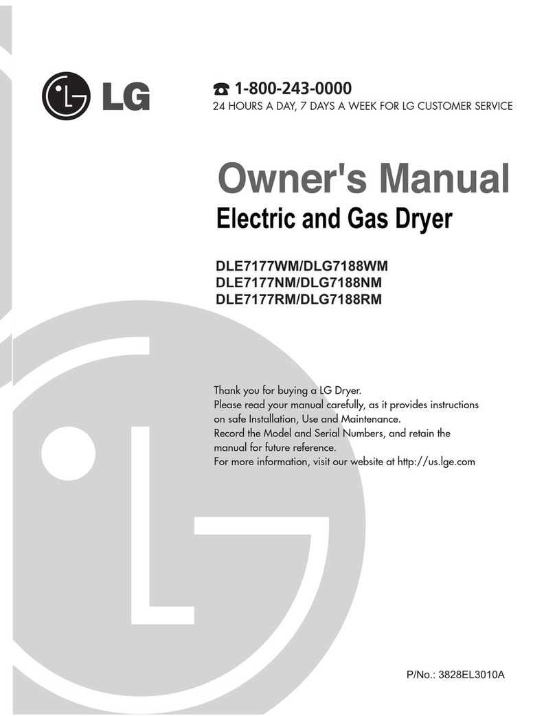 LG DLG7188WM User manual