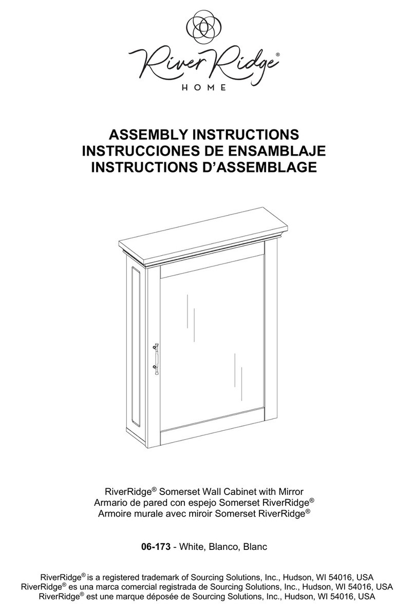 RiverRidge Somerset 06-173 User manual