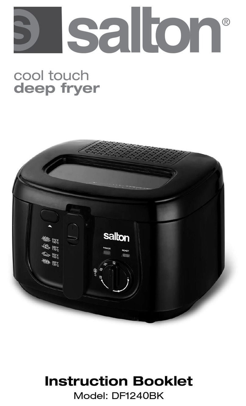 Salton DF1240BK User manual Salton DF1240BK User manual