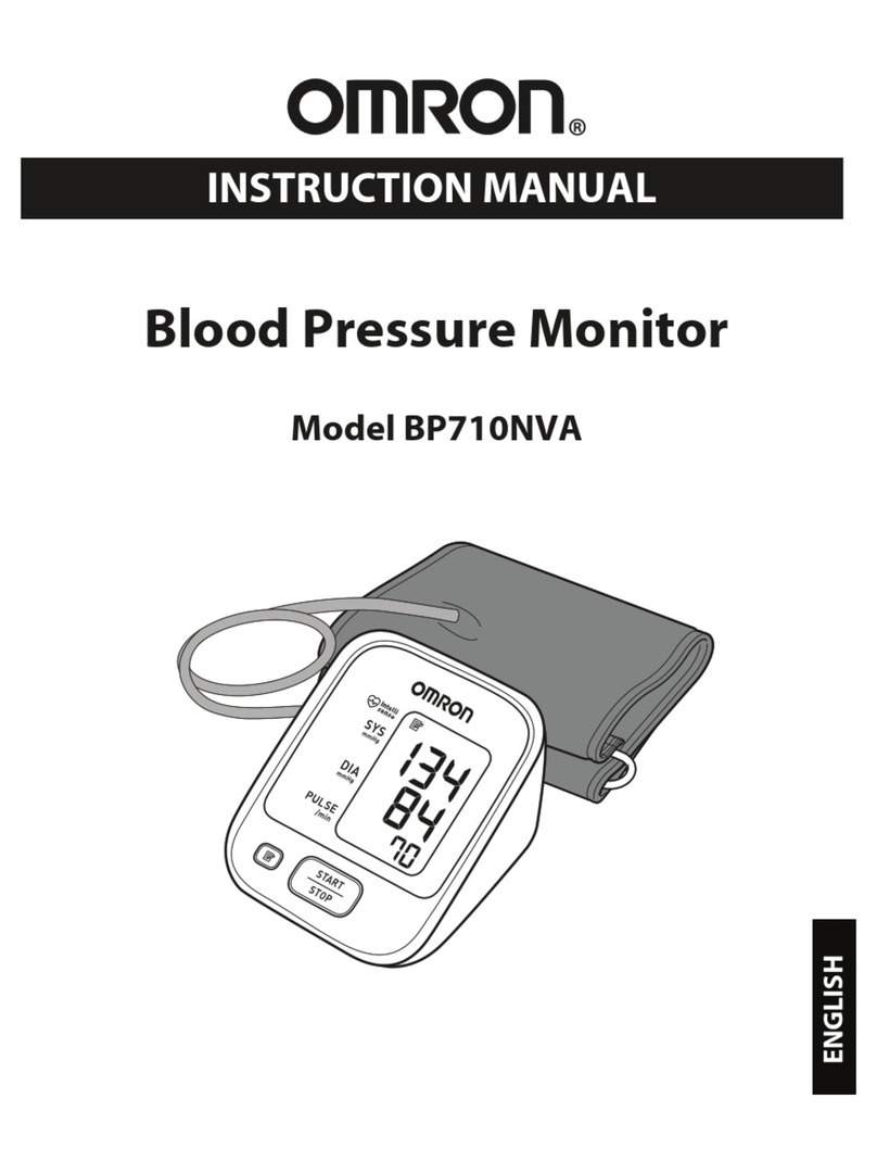 Omron BP710NVA User manual