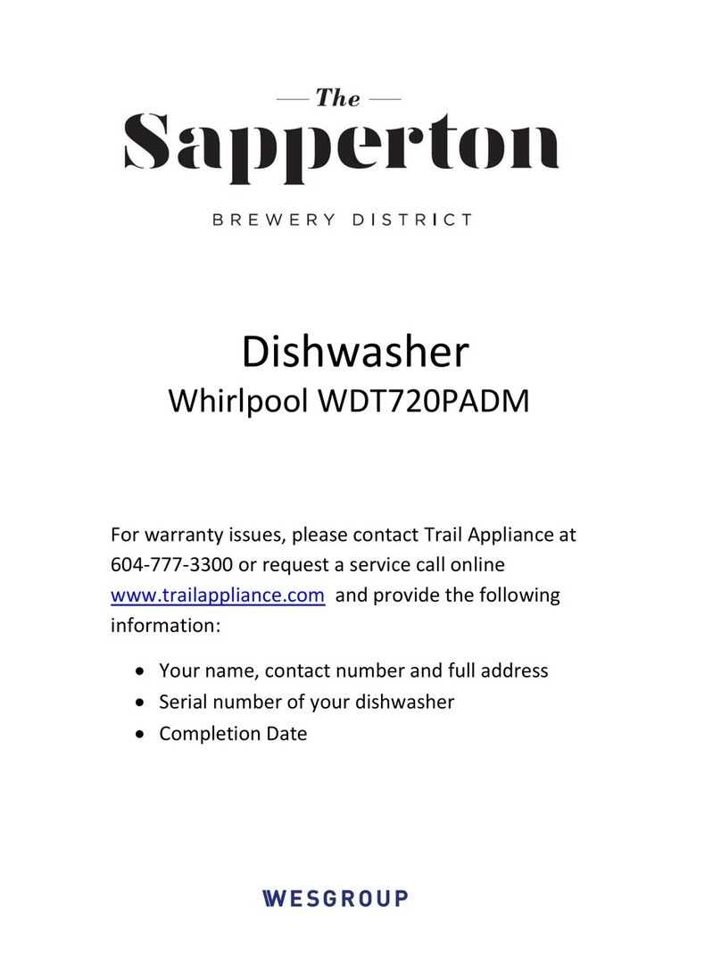 Whirlpool WDT720PADM User instructions
