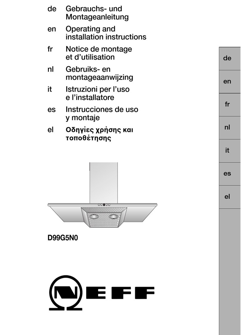 NEFF D99G5N0 User manual