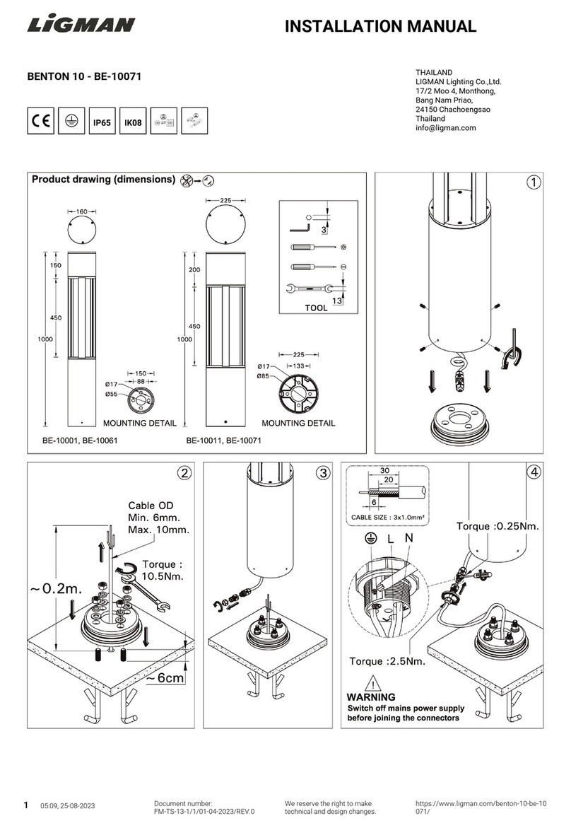 LIGMAN BE-10071 User manual