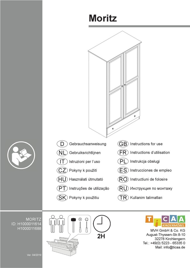 Ticaa MORITZ H1000011614 User manual