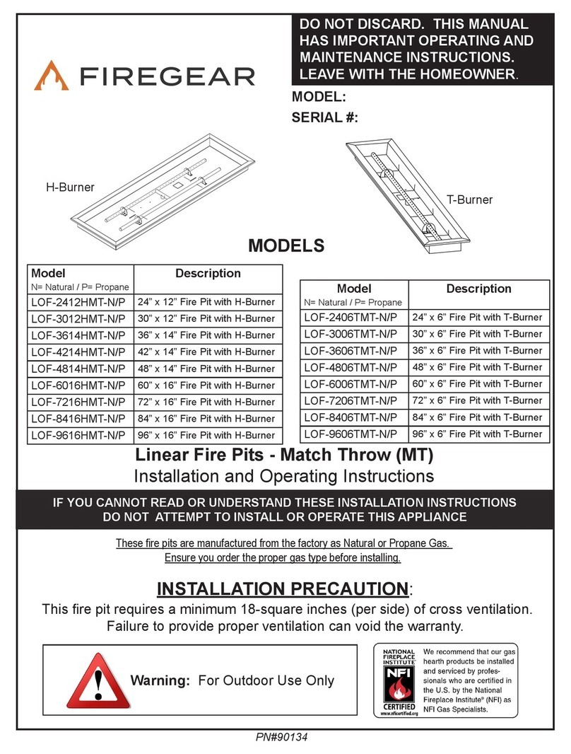 Firegear LOF-4214HMT-N User manual Firegear LOF-4214HMT-N User manual