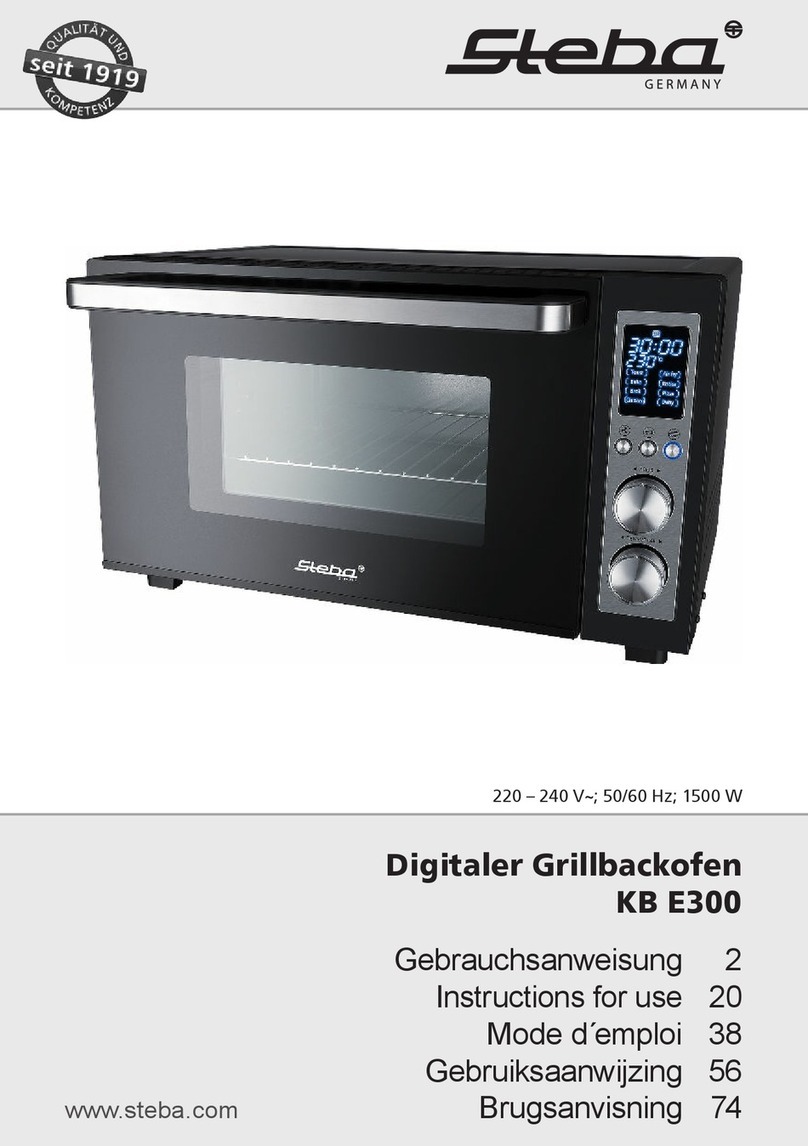 Steba KB E300 User manual