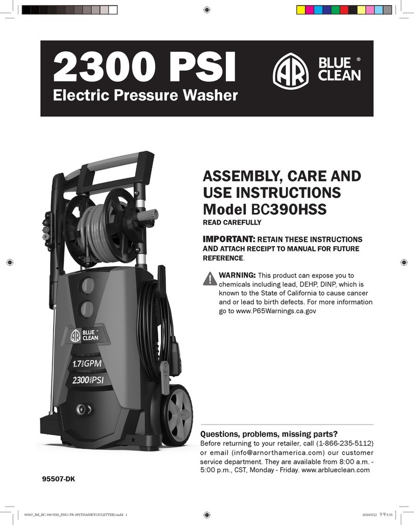 blueclean BC390HSS Guide