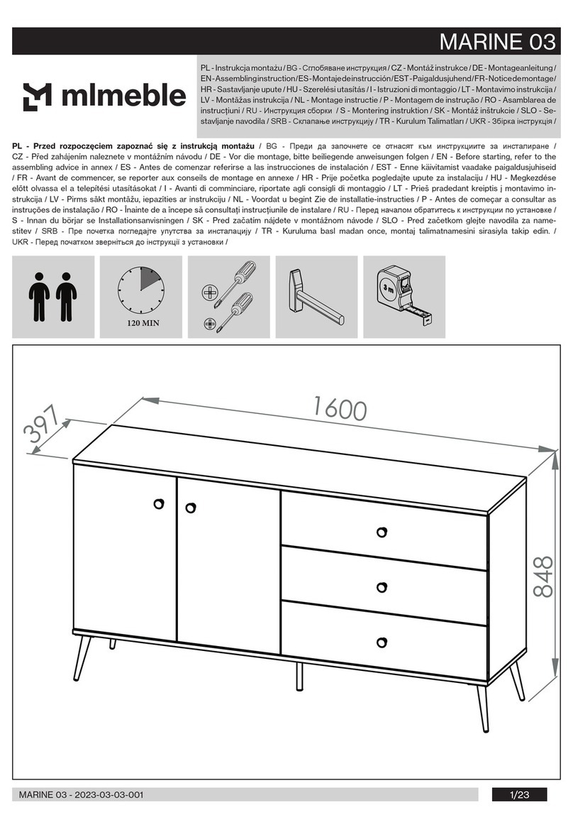 mlmeble MARINE 03 User manual mlmeble MARINE 03 User manual
