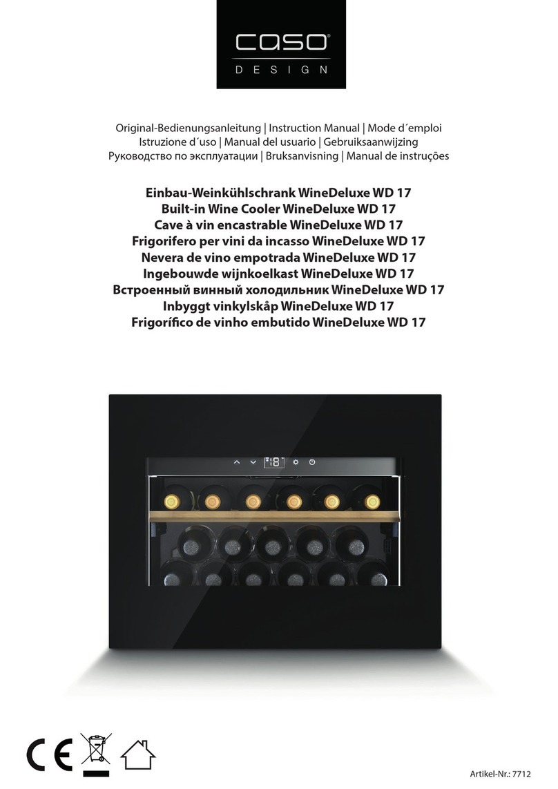 CASO DESIGN 7712 User manual
