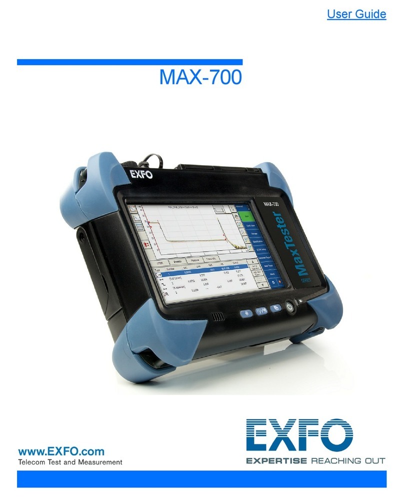 EXFO MaxTester 700 user guide
