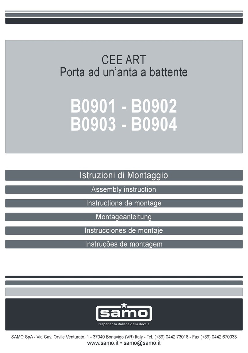 Samo CEE ART B0901 User manual